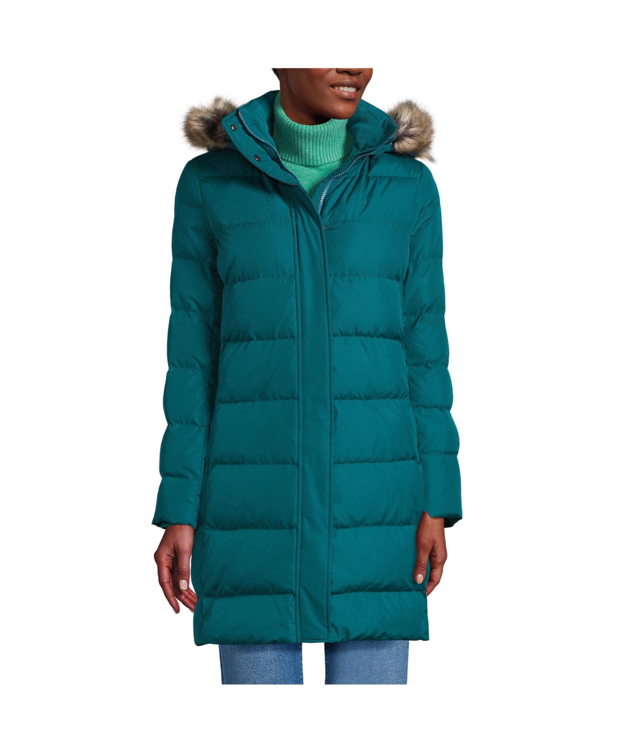 Women's Max 600 Down Puffer Coat - Ivory pearl
