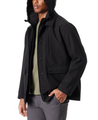 BASS OUTDOOR Men's Storm System Barn Jacket with Removable Hood