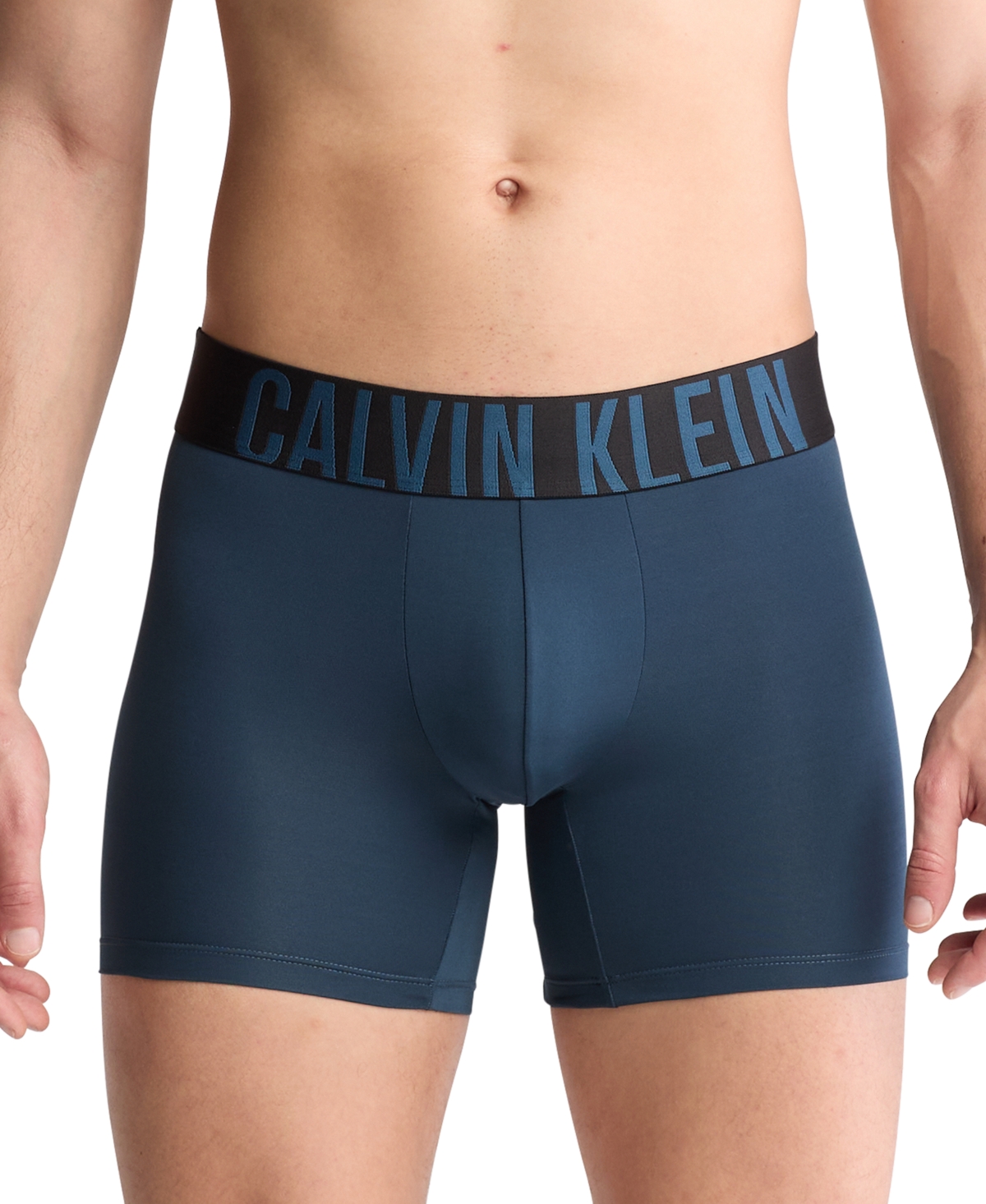 Calvin Klein Men's Intense Power Micro Boxer Briefs - 3 Pack - Navy, Pink