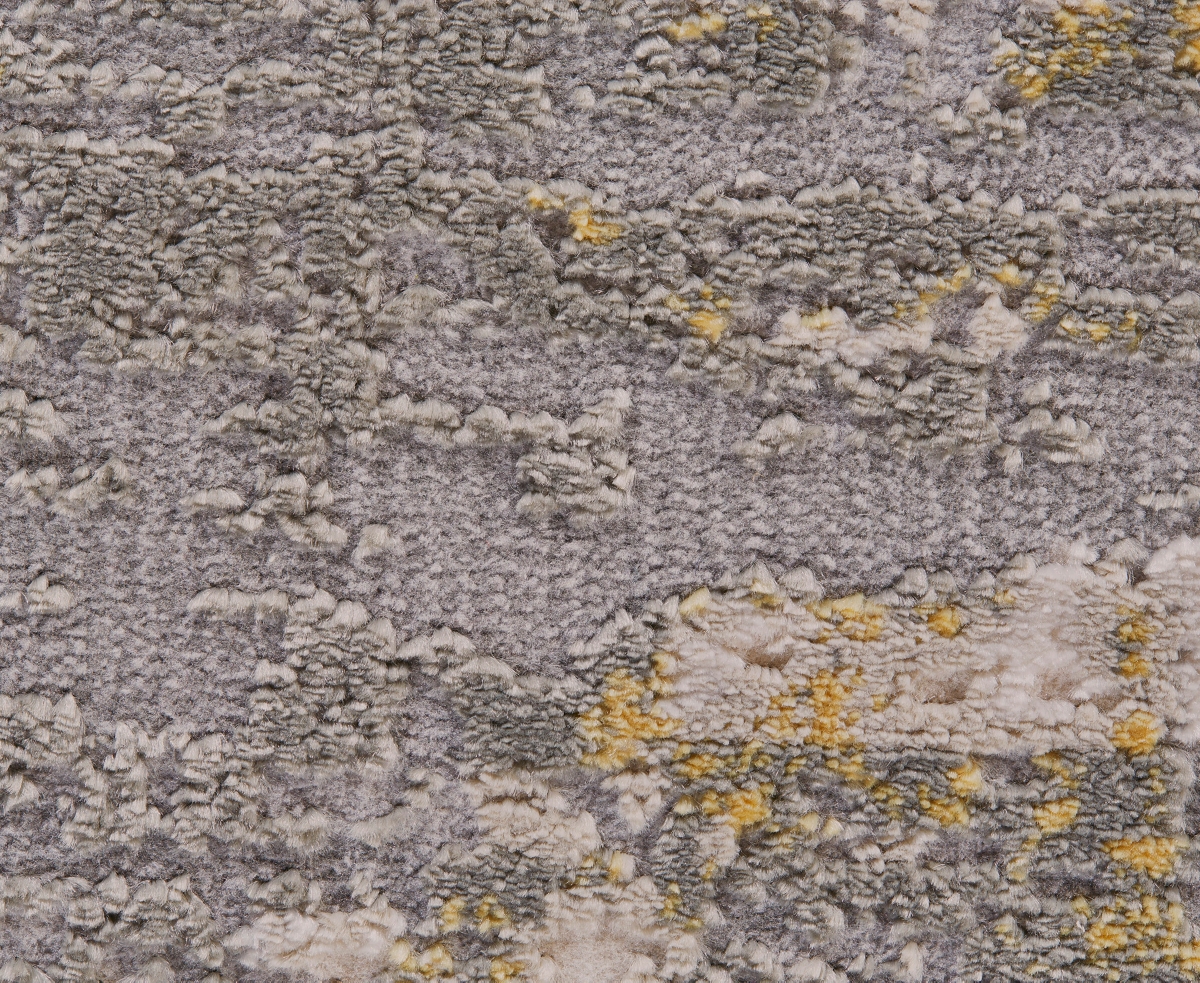 Feizy Waldor 3969f 6'7"x9'6" Area Rug In Gray,gold