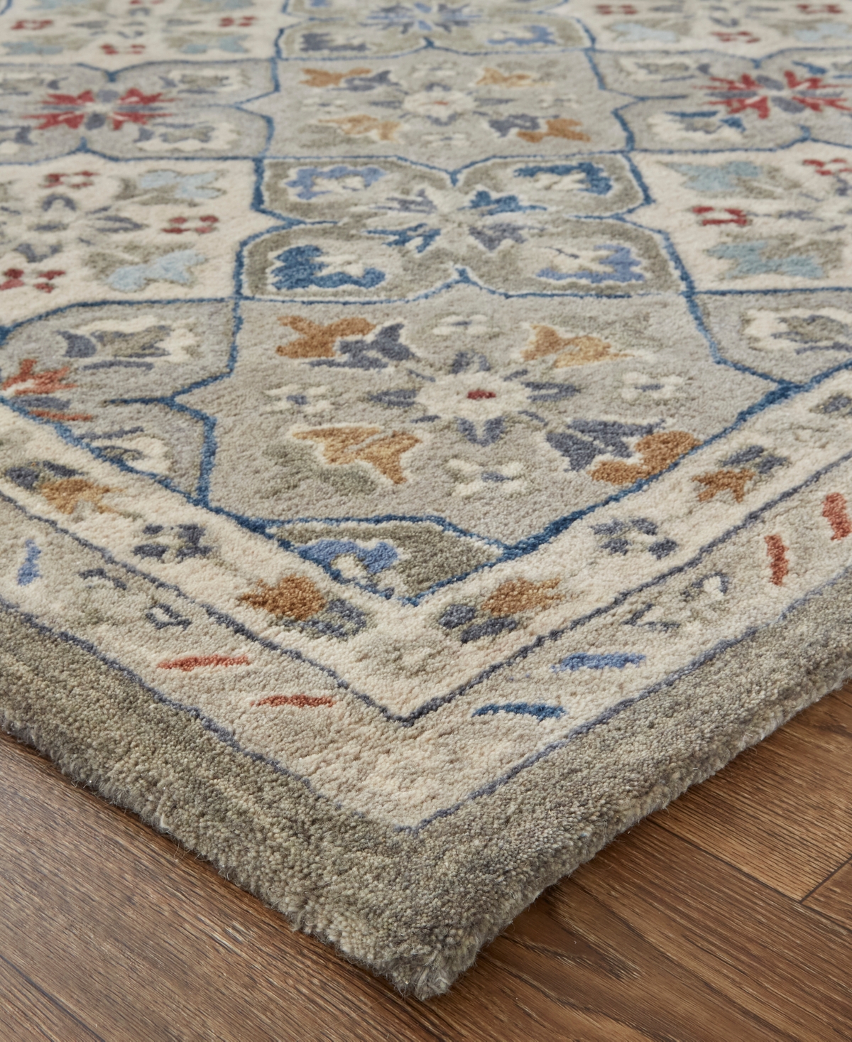 Feizy Rylan 8638f 2'x3' Area Rug In Taupe,gray
