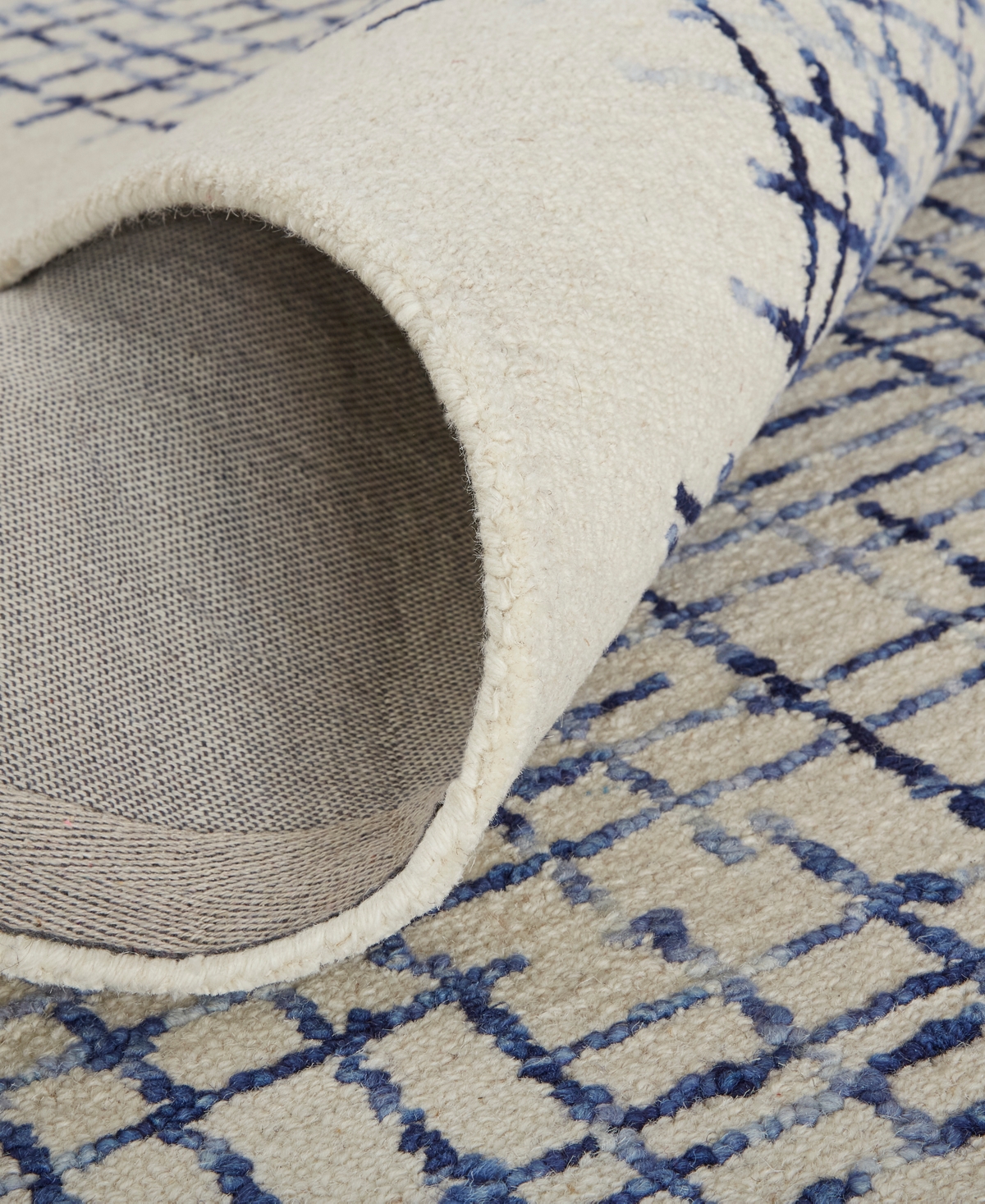 Feizy Maddox 8630f Area Rug, 5' X 8' In Ivory,blue