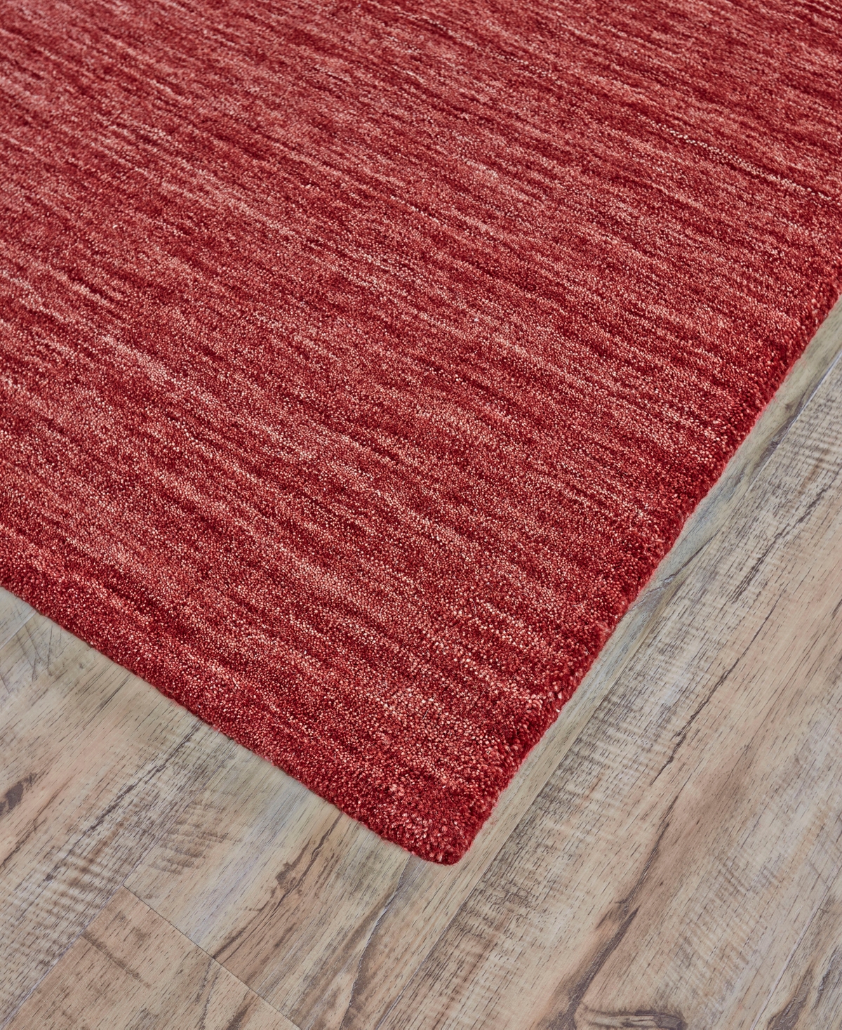 Feizy Luna 8049f 2'6"x8' Runner Area Rug In Red