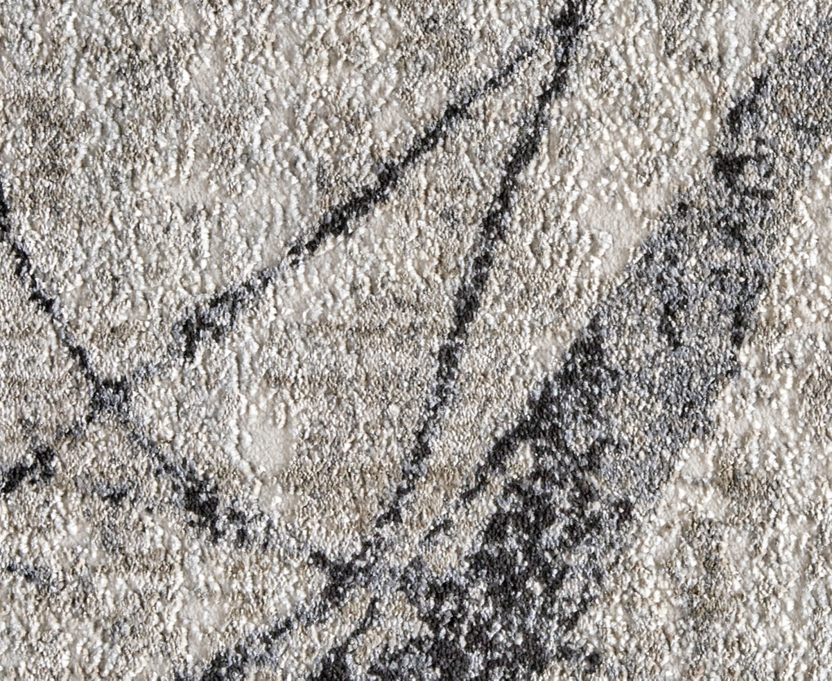 Feizy Kano 3877f 4'3"x6'3" Area Rug In Taupe,gray