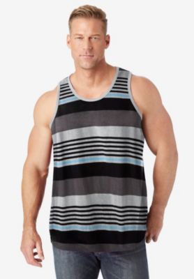 Big & Tall Shrink-Less Lightweight Longer-Length Tank