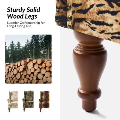 Jim Traditional Armchair with Thick Cushion