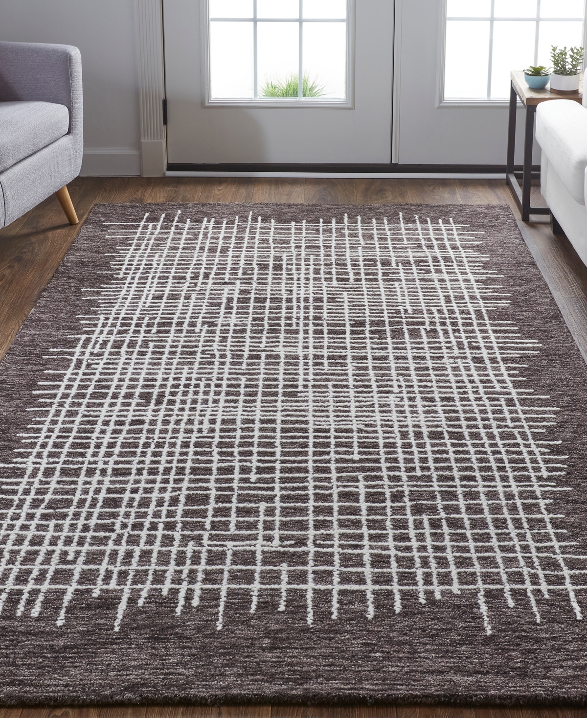 Feizy Maddox 8630f Area Rug, 3'6 X 5'6 In Brown