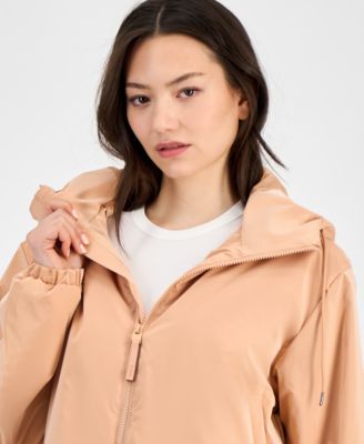 Women's Lohja Padded Hooded Short Rain Coat