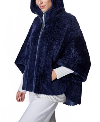 Women's Shearling Cape