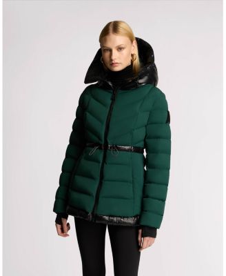Women's Everlong Lightweight Herringbone Quilted Puffer with Lustre Detailing