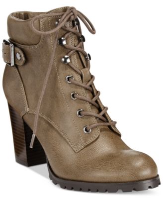 macys womens lace up boots