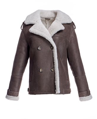 Women's Shearling Pea Jacket