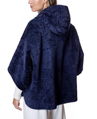 Women's Shearling Cape