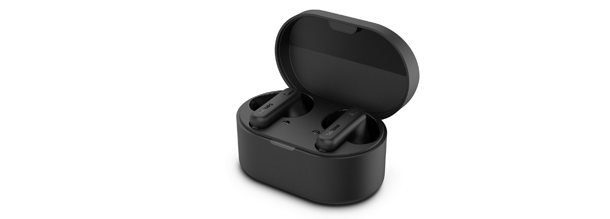 Philips True Wireless Earbuds, Bluetooth 5.3, 13mm Drivers, IPX4, Ai Mic for Clear Calls, 15 Hours Playtime with Charging Case, Ergonomic Fit