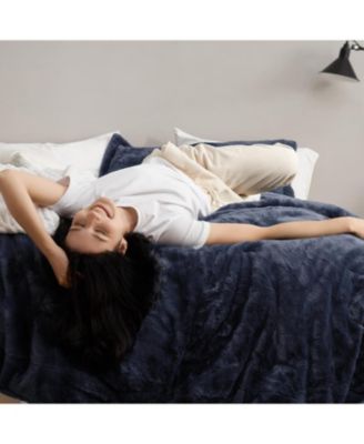 Chunky Bunny Oversized King Comforter Set - Blue Steel