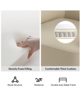 Adjustable Headrest Rick Modern Swivel Chair