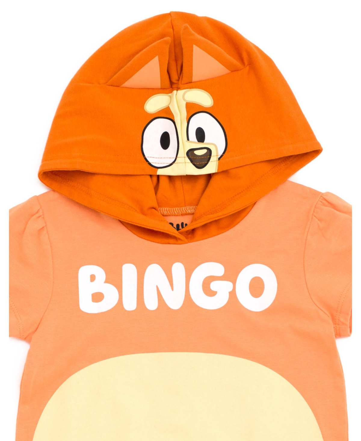 Bluey GirlsCosplay T-Shirt Dress and Leggings Outfit Set - Bingo