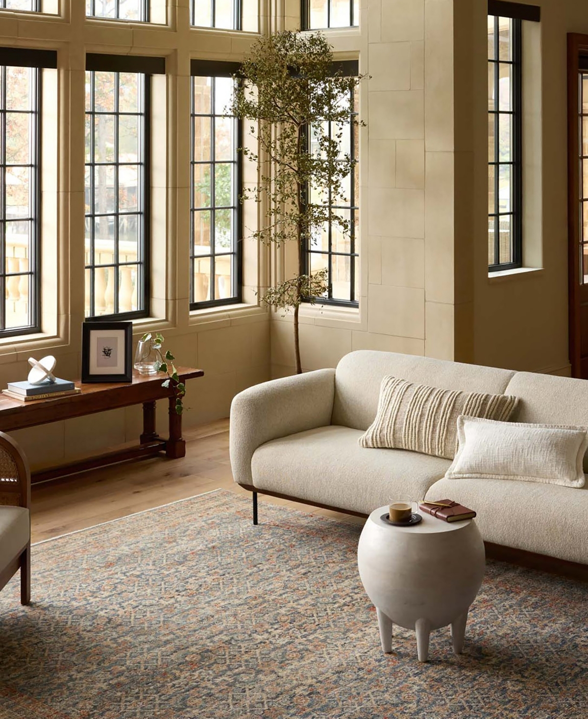 Loloi Heritage Her-12 12'x15' Area Rug In Blue,rust