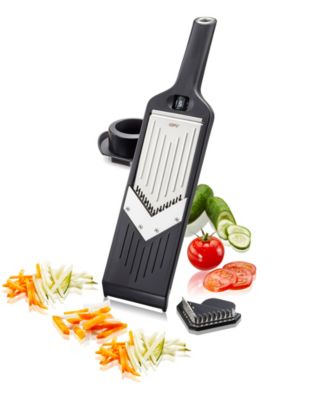 GEFU Japanese Steel V-Blade with 2 Julienne Blade Attachment Mandolin