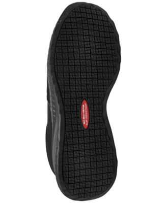 Men's Work Relaxed Fit: Squad Chaos SR - Urgran Memory Foam Slip-On Wide-Width Casual Sneakers from Finish Line