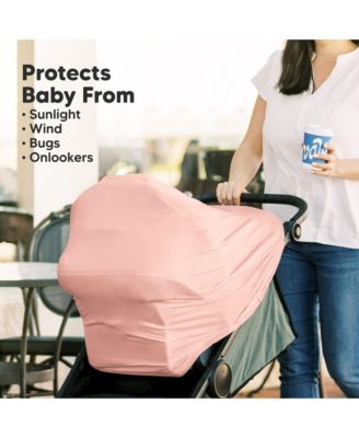 Baby Car Seat Cover, All-in-1 Nursing Cover, Car Seat Covers for Babies, Infant Car Seat Cover