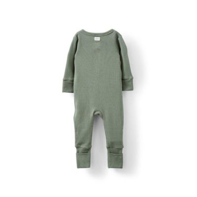 Baby Boys The Billie Long Sleeve Rib Romper