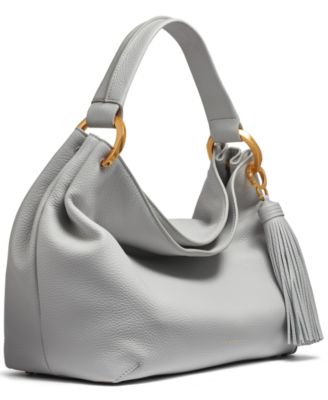 Glenwood Leather Shoulder with Tassel Detail