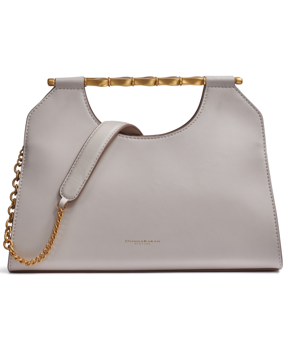 Donna Karan Commack Triple Compartment Clutch In Sand