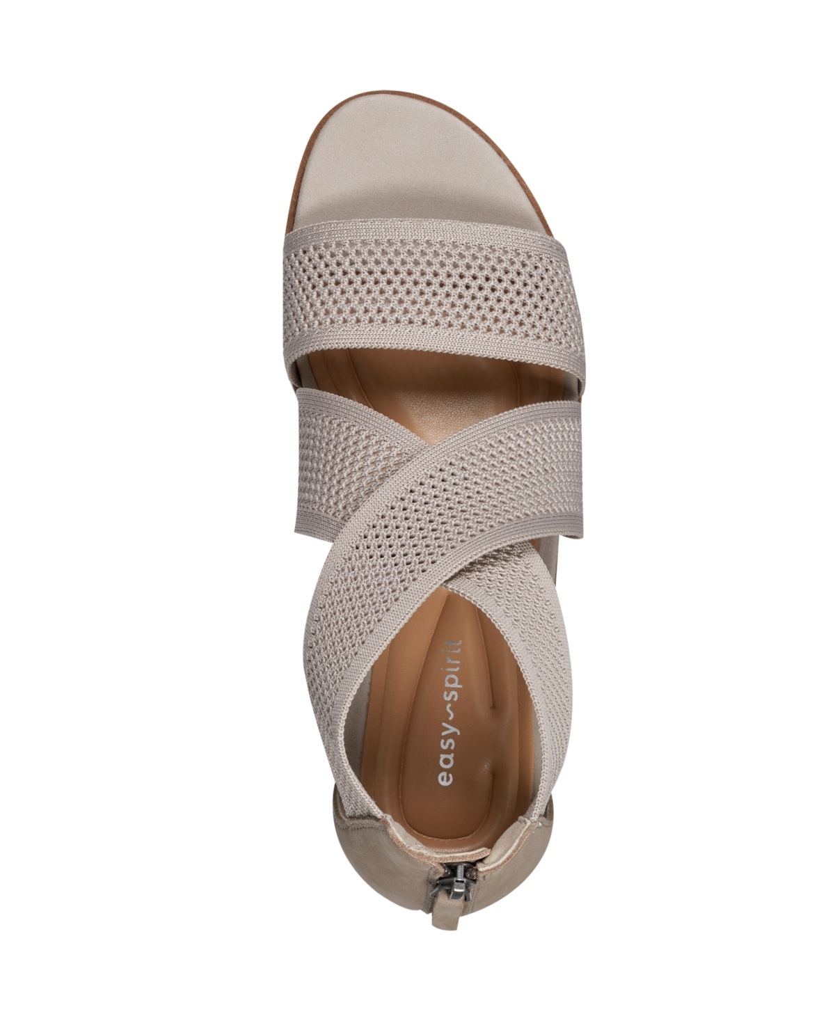 Easy Spirit Women's Wander Lightweight Strappy Flat Sandals In Taupe