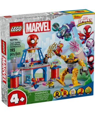4+ Team Spidey Web Spinner Headquarters 10794