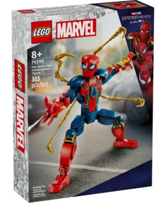 LEGO Marvel Iron Spider-Man Construction Figure Marvel Toy 76298, 303 Pieces