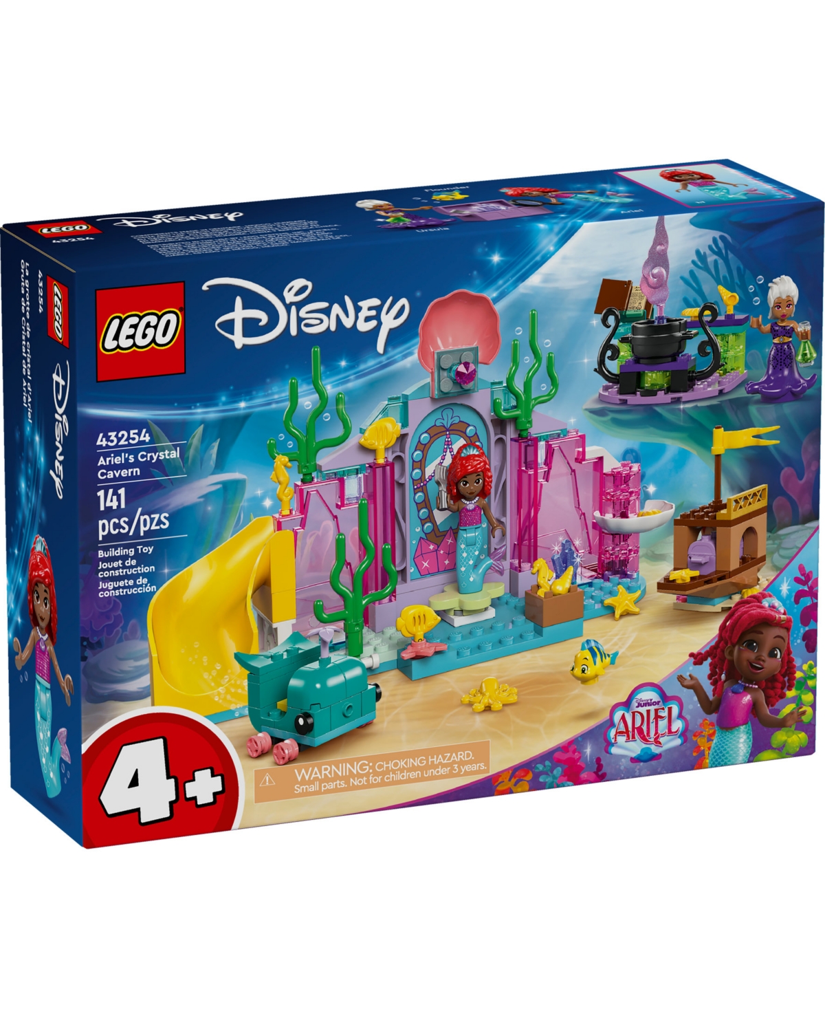 Lego Disney Princess Ariel's Crystal Cavern 43254 In Multi Color