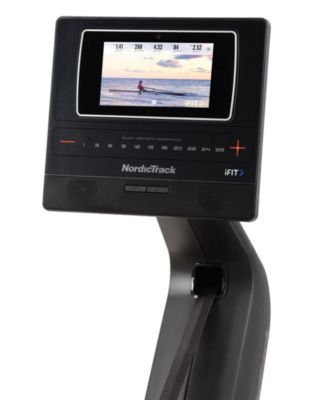 RW600 iFIT-enabled Rower with 7 inch Pivoting Touchscreen and SpaceSaver Design
