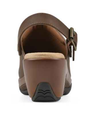 Women's Viewable Slingback Clogs