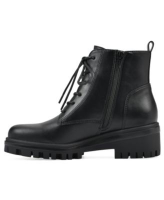 Women's Tappy Lug Sole Combat Boots