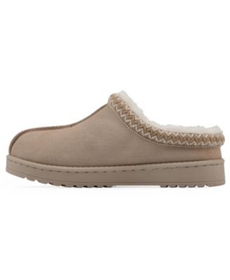 Women's Iceberg Leather Clog Slippers