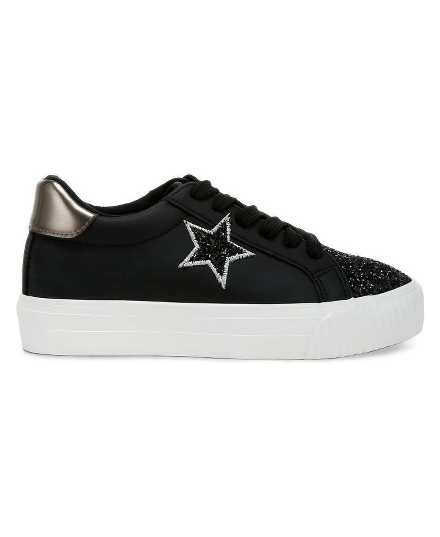 Женские кроссовки London Rag Merida Glitter Patch Chunky, цвет: Серебряный — фото 3