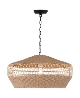 Matias Pendant Ceiling Light with Hanging Vine and Rope Modern Fixture