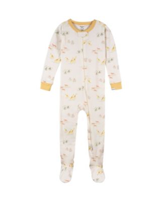 Baby Boys Snug Fit Footed Pajamas, 2-Pack, Safari