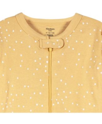 Baby Boys Snug Fit Footed Pajamas, 2-Pack, Safari