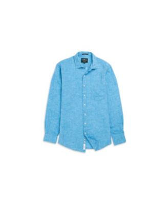 Men's Coromandel Linen Long Sleeve Slim Fit Shirt