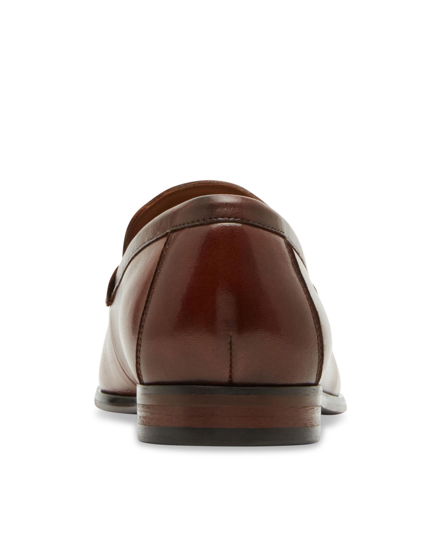Мужские туфли Steve Madden Adair Slip On Loafer, цвет: Чёрный кожаный — фото 9