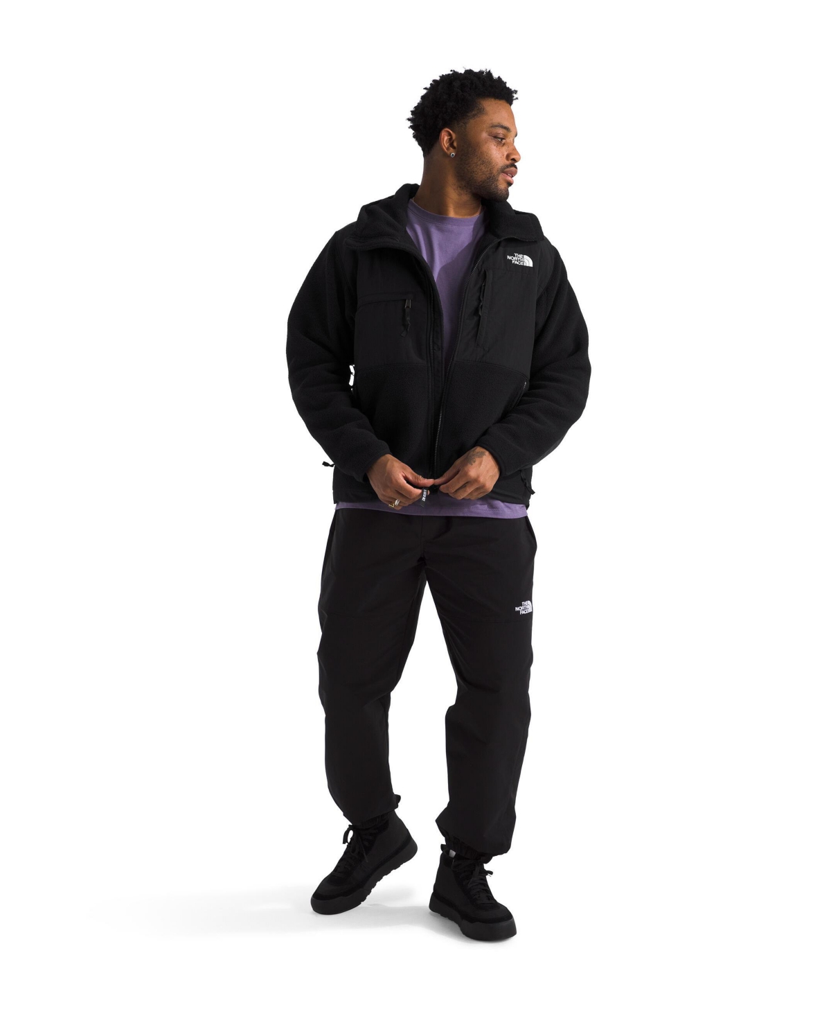 The North Face Men's Retro Denali Hoodie In Black