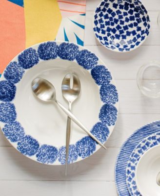 Santorini Rimmed Serving Bowl