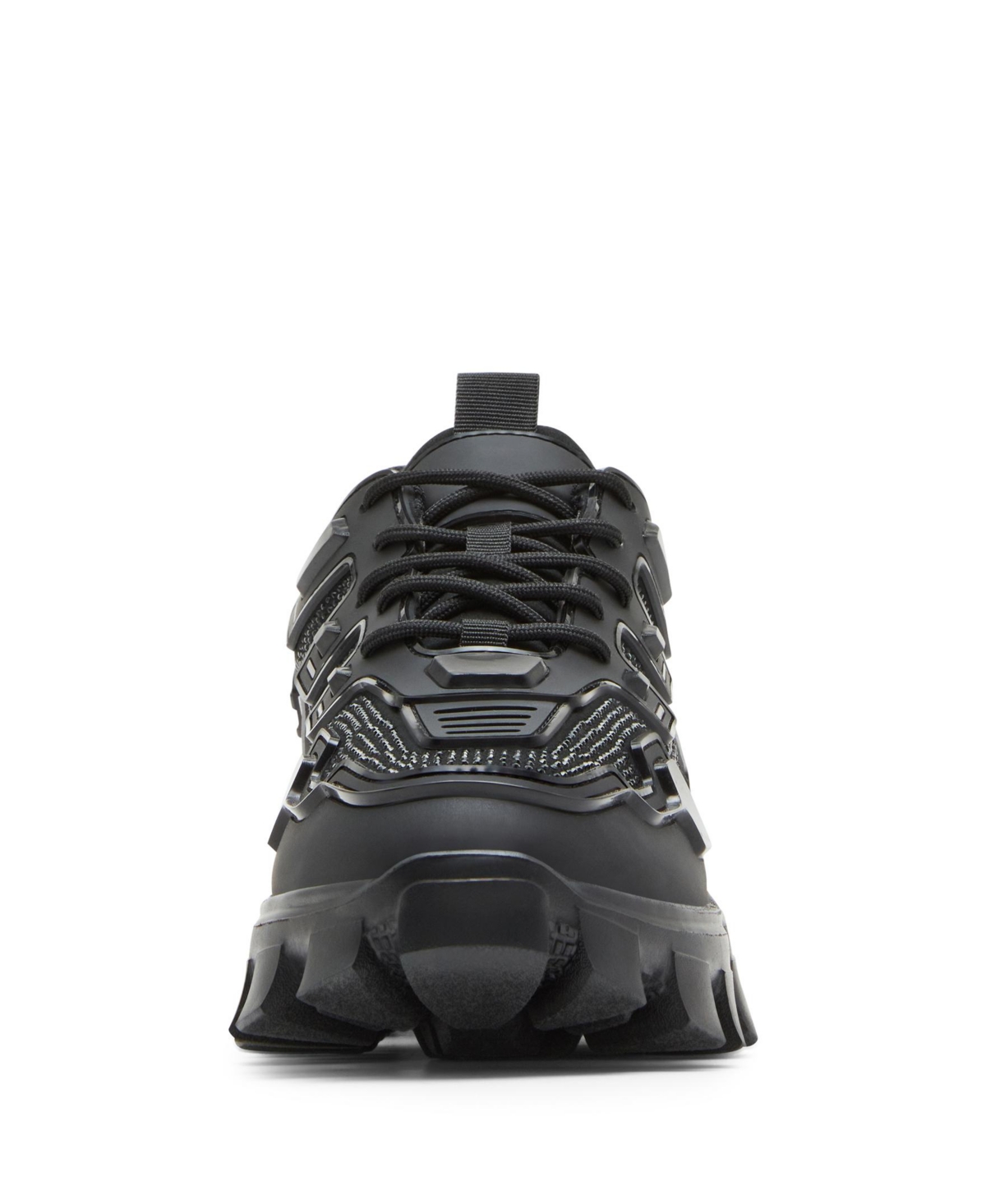 Steve Madden Ponce Mens Lace-up Chunky Running & Training Shoes In Rhinestones