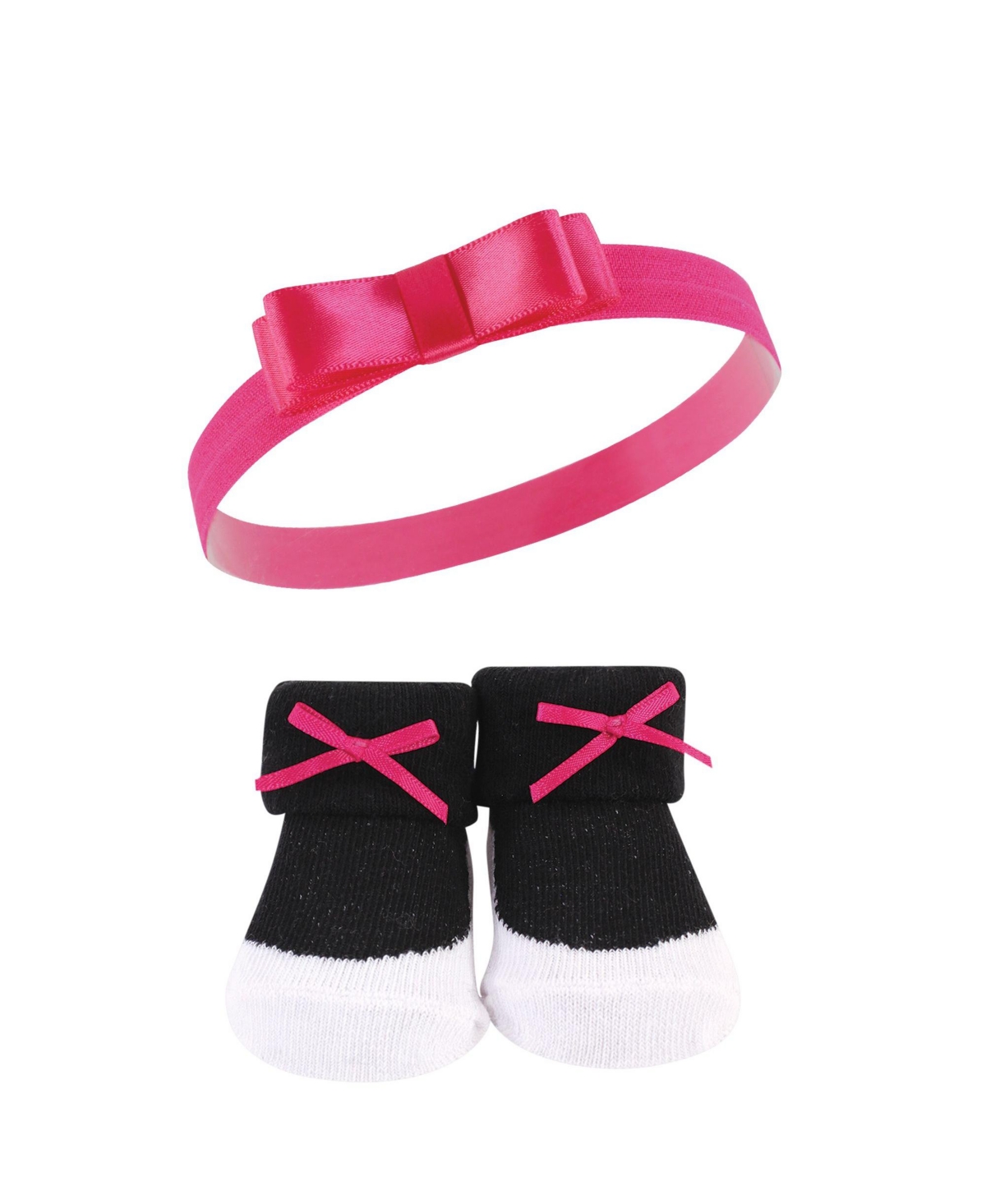 Hudson Baby Girl Headband and Socks