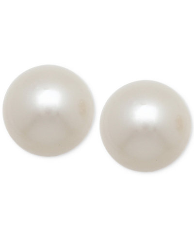 Honora Style Large Freshwater Cultured Pearl Earrings (9mm) in 14K Gold