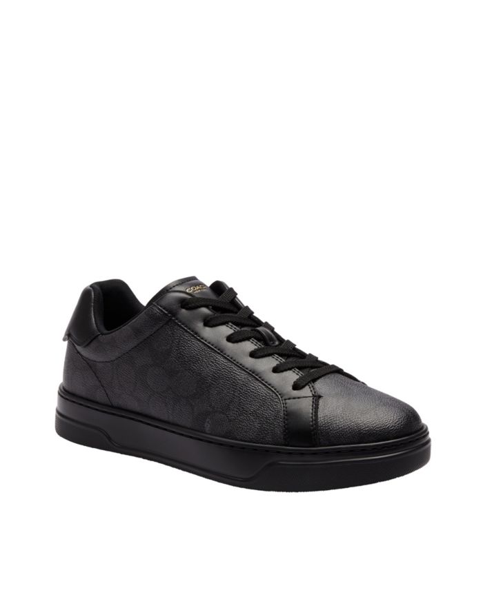 COACH Men's High Line Signature Canvas Sneaker