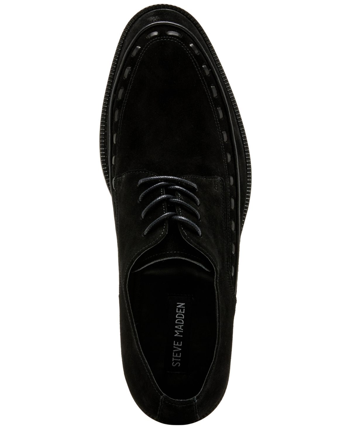 Steve Madden Men's Sovereign Suede Lace-Up Loafer