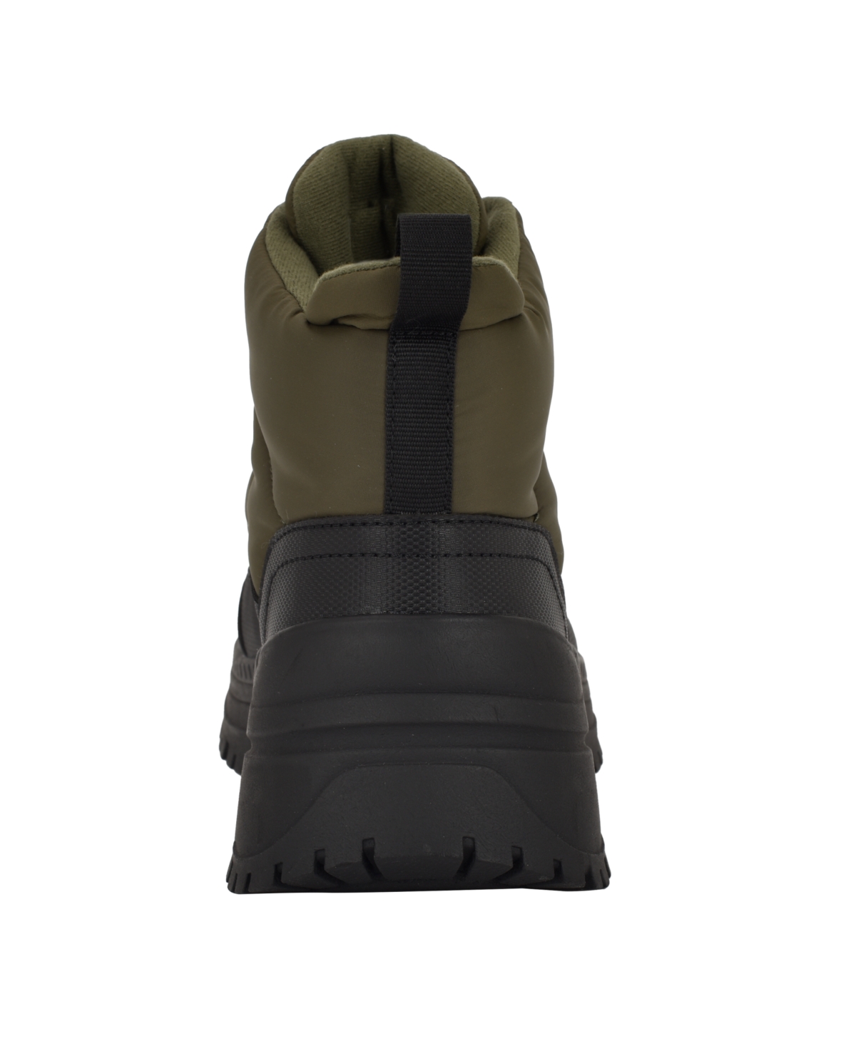 Calvin Klein Noanne Quilted Winter Boot In Dark Green